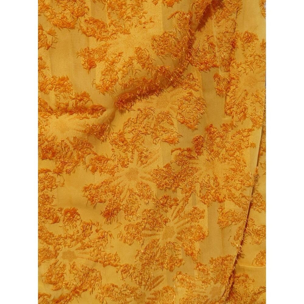 Atoir Guiding Light Dress One Shoulder Ruffle Drape Detail Orange Womens XS New - Picture 5 of 11